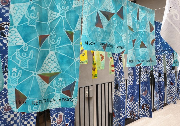 200 years of risk perceptions: Data science visualised in batik art ...