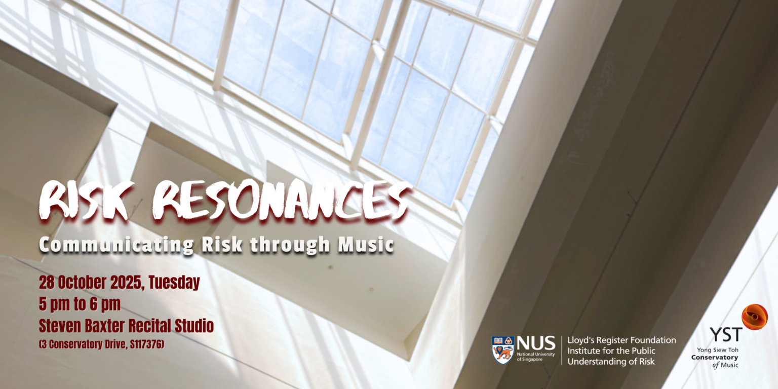 Risk Resonances: Communicating Risk through Music - NUS - IPUR